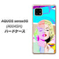 AQUOS sense5G A004SH SoftBank YJ210 マリリンモンローデザイン（C） ハードケース 背面印刷