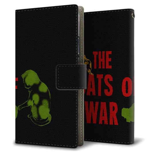 iPhone 7 YA873 THE CATS OF WAR手榴弾 薄型スリム プリント手帳型ケース