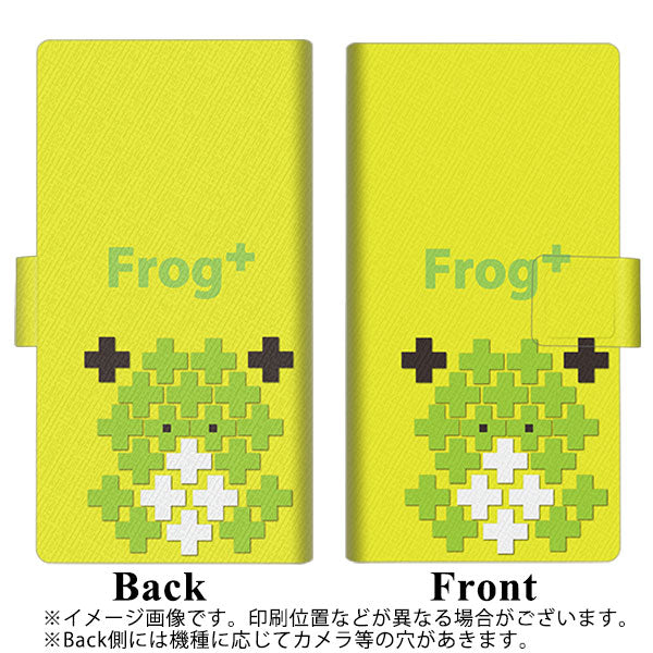 iPhone8 IA806 Frog＋ 薄型スリム プリント手帳型ケース