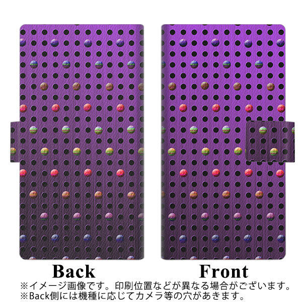 iPhone8 画質仕上げ プリント手帳型ケース(薄型スリム)【YA927 dot03】