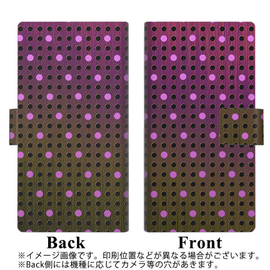 iPhone 7 YA928 dot04 薄型スリム プリント手帳型ケース