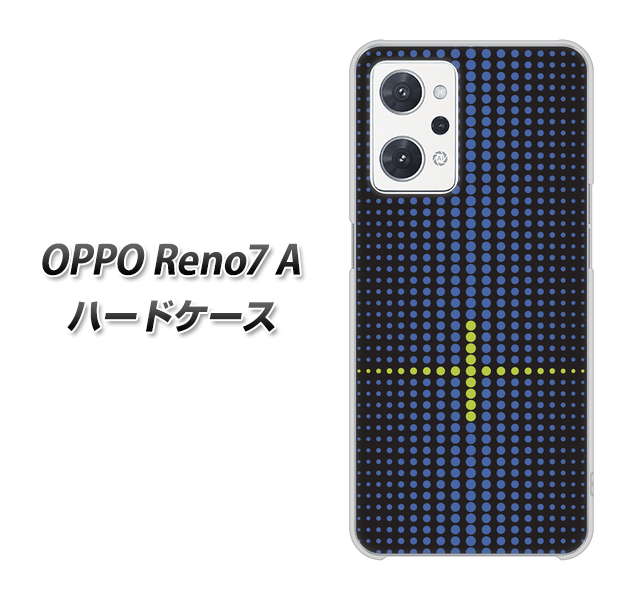 OPPO Reno7 A IB907 グラデーションドット ハードケース 背面印刷