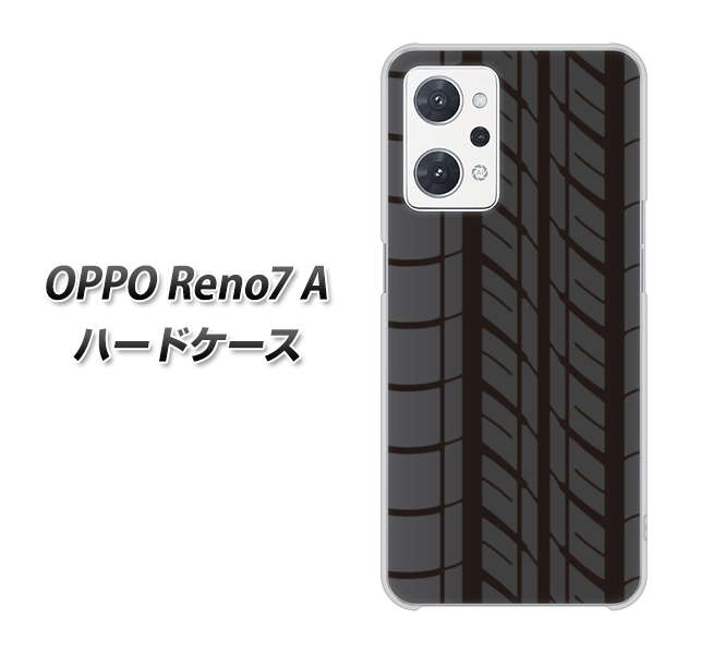OPPO Reno7 A IB931 タイヤ ハードケース 背面印刷