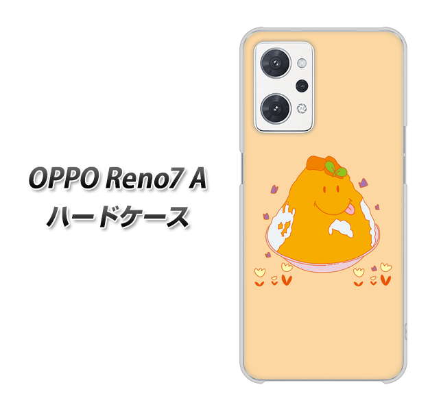OPPO Reno7 A MA904 台湾風かき氷 ハードケース 背面印刷