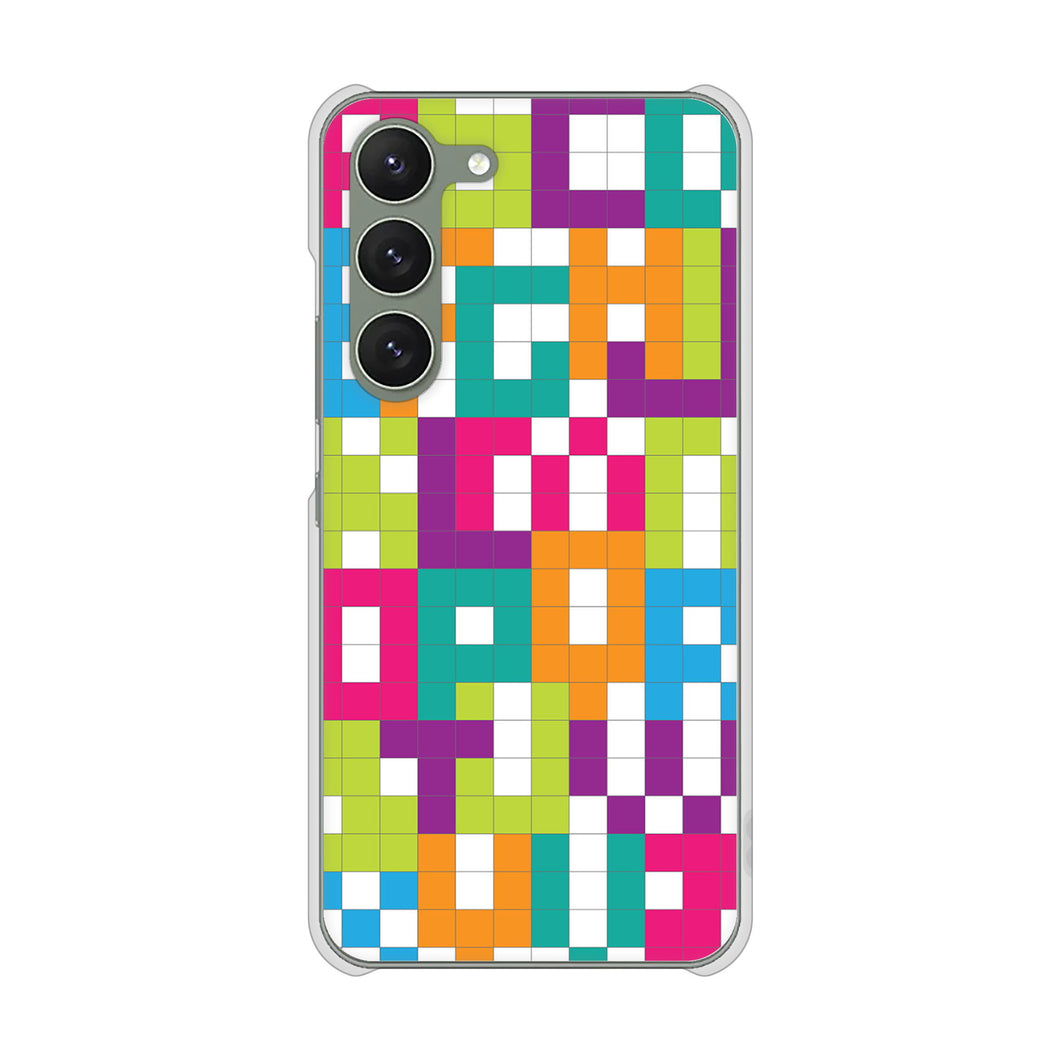 Galaxy S23 SC-51D docomo IB916 ブロックアルファベット ハードケース 背面印刷