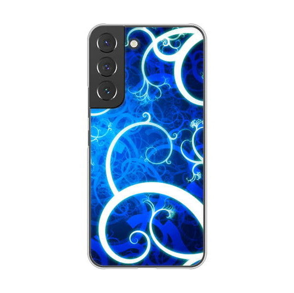 Galaxy S22 SCG13 au EK850 神秘の草 ハードケース 背面印刷