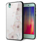AQUOS sense SH-01K docomo 強化ガラス＆TPUスマホケース ガラプリ【SC948 ドゥ・フルール（ホワイト）】
