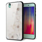 AQUOS sense SH-01K docomo 強化ガラス＆TPUスマホケース ガラプリ【SC952 ドゥ・フルール（セピア）】