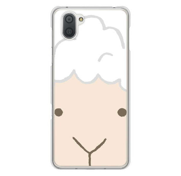 AQUOS R3 SH-04L docomo ドアップアニマル ハードケース 背面印刷