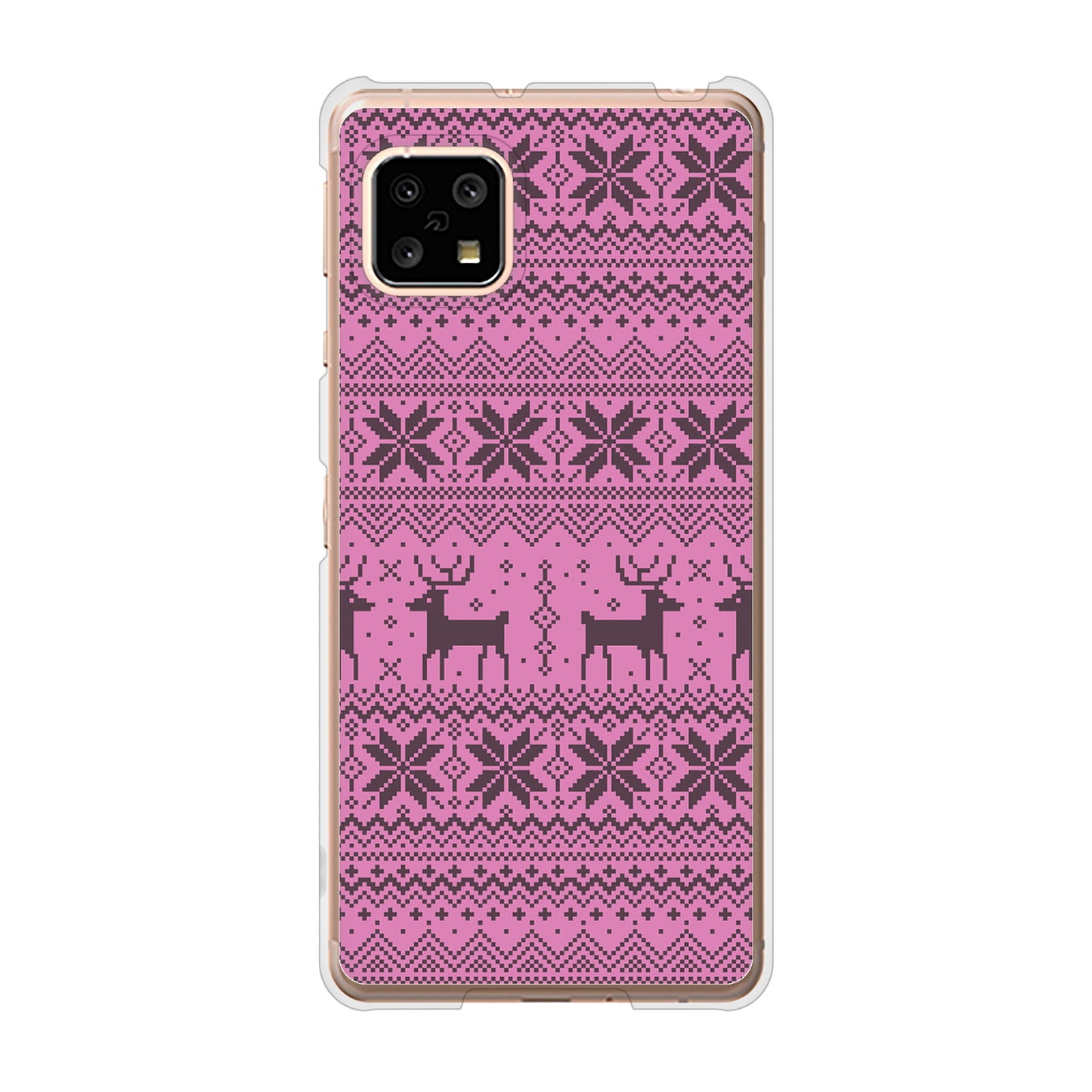 AQUOS sense4 SH-41A docomo クリスマス ハードケース 背面印刷