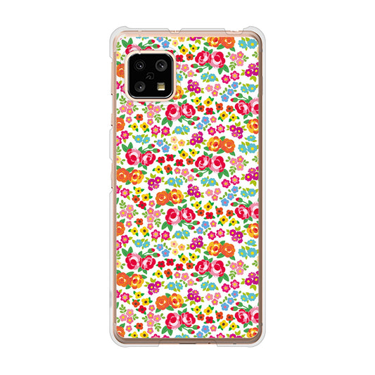 AQUOS sense4 SH-41A docomo リバティプリント ハードケース 背面印刷