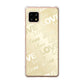 AQUOS sense4 SH-41A docomo エンボス風LOVEリンク ハードケース 背面印刷
