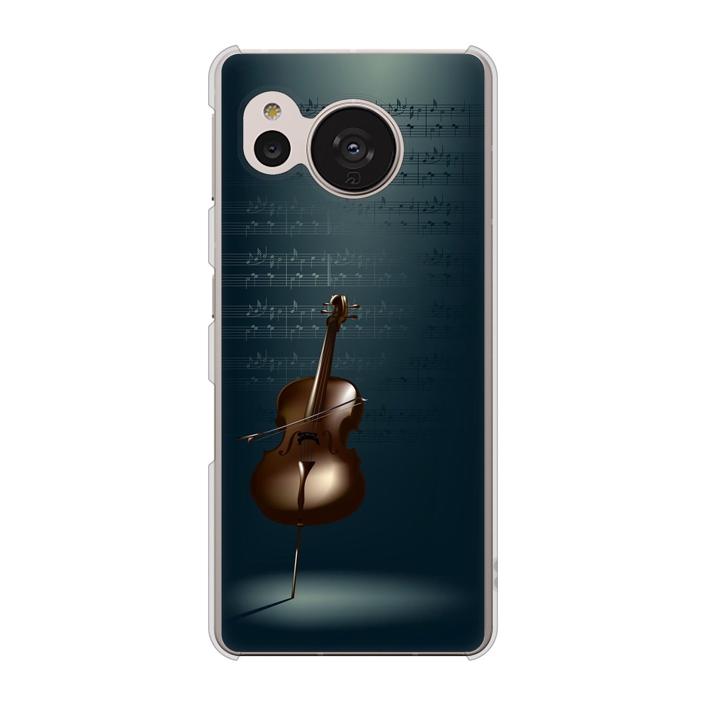 AQUOS sense7 SHG10 au 441 楽譜 ハードケース 背面印刷