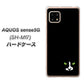 AQUOS sense5G SH-M17 398 黒ネコ ハードケース 背面印刷