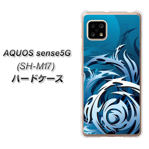 AQUOS sense5G SH-M17 731 ドラゴンサークル ハードケース 背面印刷