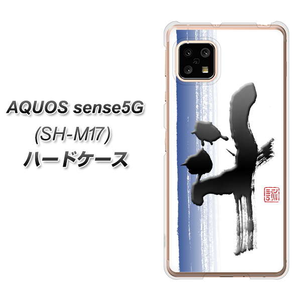 AQUOS sense5G SH-M17 OE829 斗 ハードケース 背面印刷