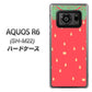 AQUOS R6 SH-M22 MI800 strawberry ストロベリー ハードケース 背面印刷