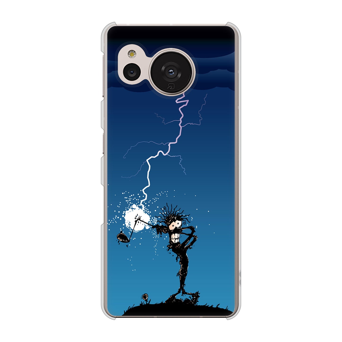 AQUOS sense7 SH-M24 楽天モバイル 417 ゴルファーの苦難 ハードケース 背面印刷