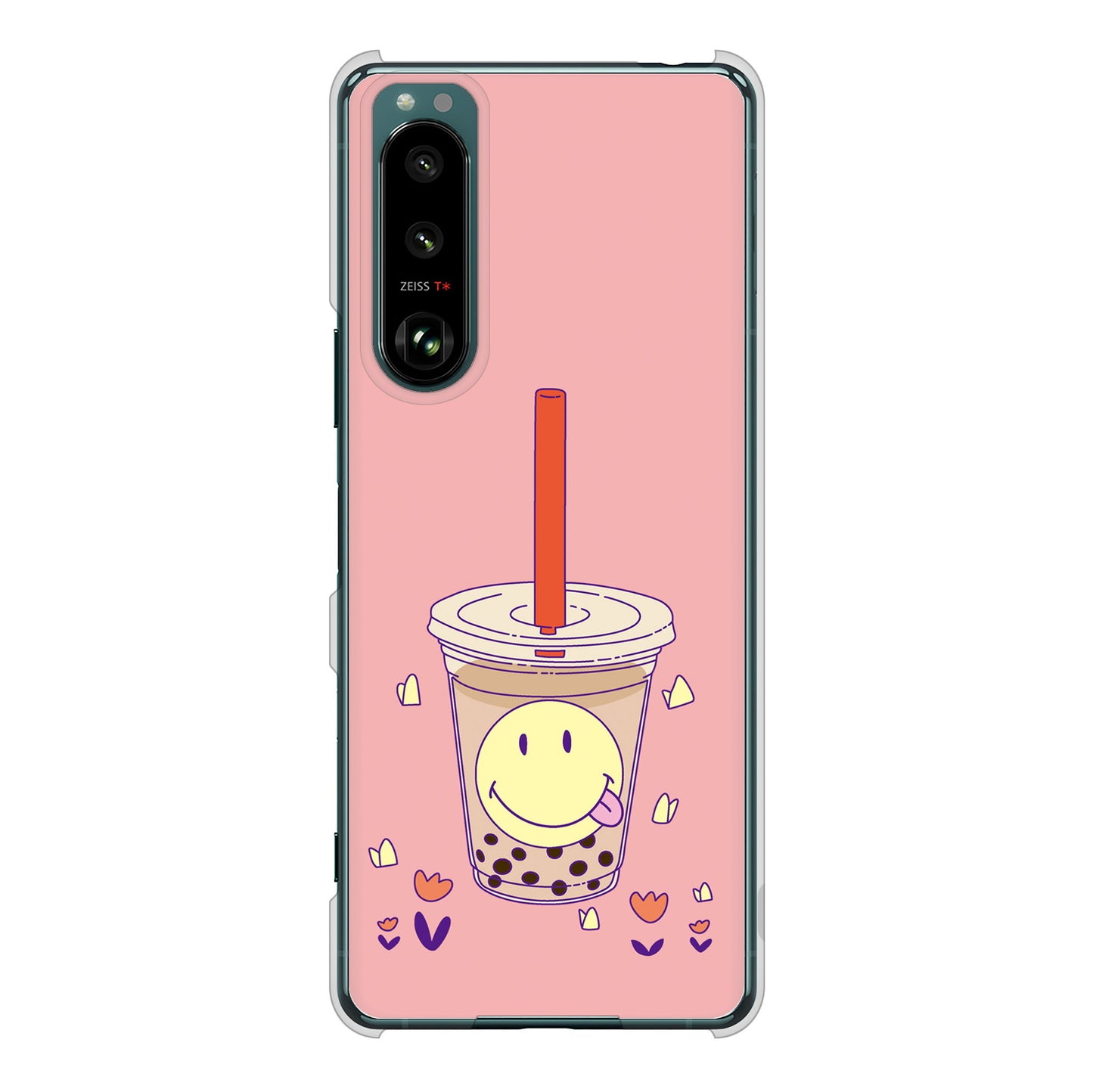 Xperia 5 III SO-53B docomo スイーツイラスト ハードケース 背面印刷